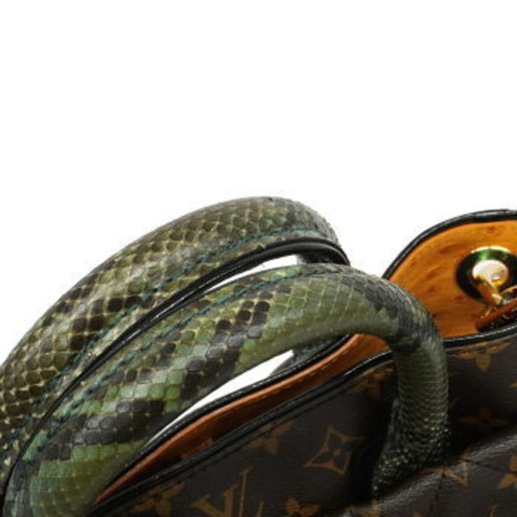 Louis Vuitton Monogram Etoile Exotic MM Python Handbag - Picture 9 of 10